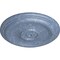 Ekena Millwork Traditional Ceiling Medallion (Fits Canopies up to 2 3/4"), 12"OD x 1"P, Americana Crackle CM12TRAMC - alternate 2